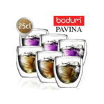 pahare Bodum Pavina Set 6 pahare Bodum Pavina 250 ml 6